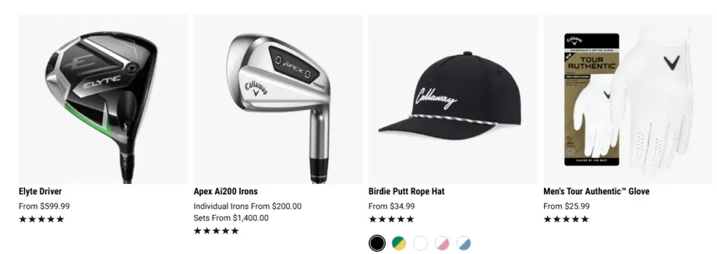 Affiliate Marketing Niches - Callaway Affiliate Program