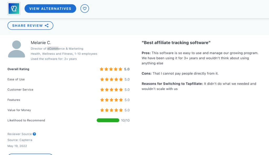 Capterra Reviews