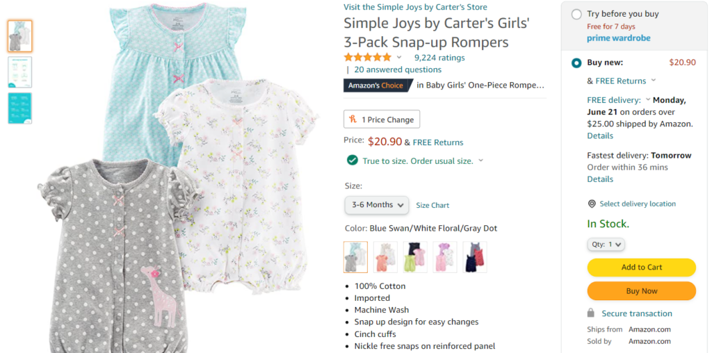 Ecommerce product images