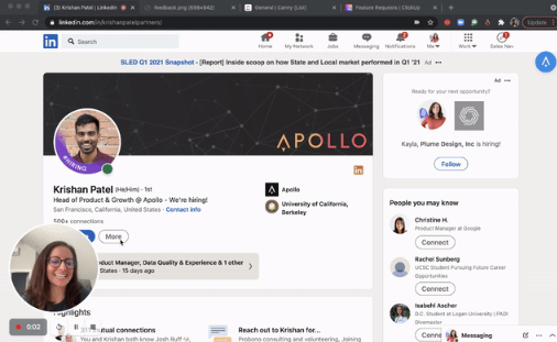Video marketing example