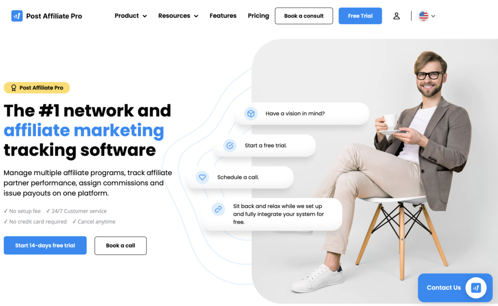 Post affiliate pro homepage