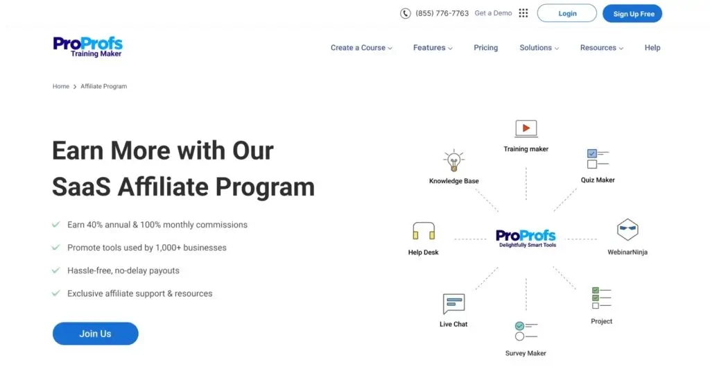 ProProfs Affiliate Program