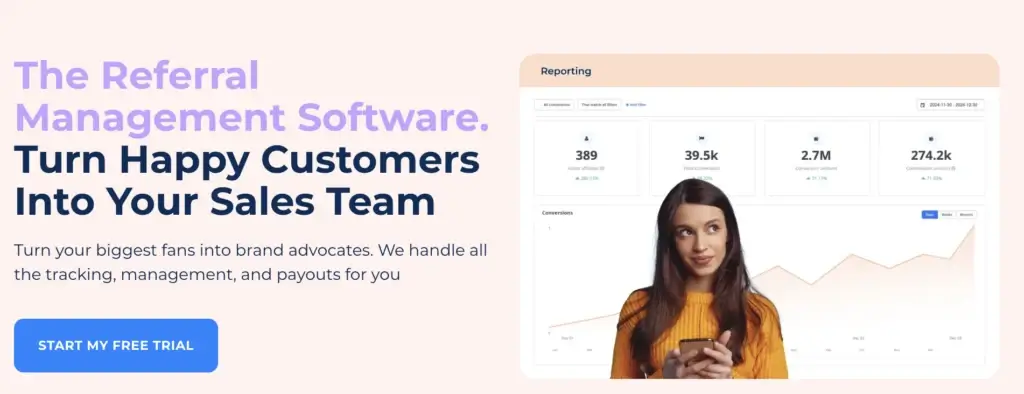 Tafiliate - referral program software