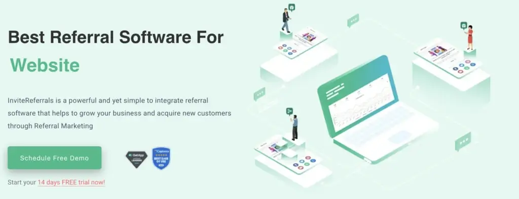 Referral software: InviteReferrals