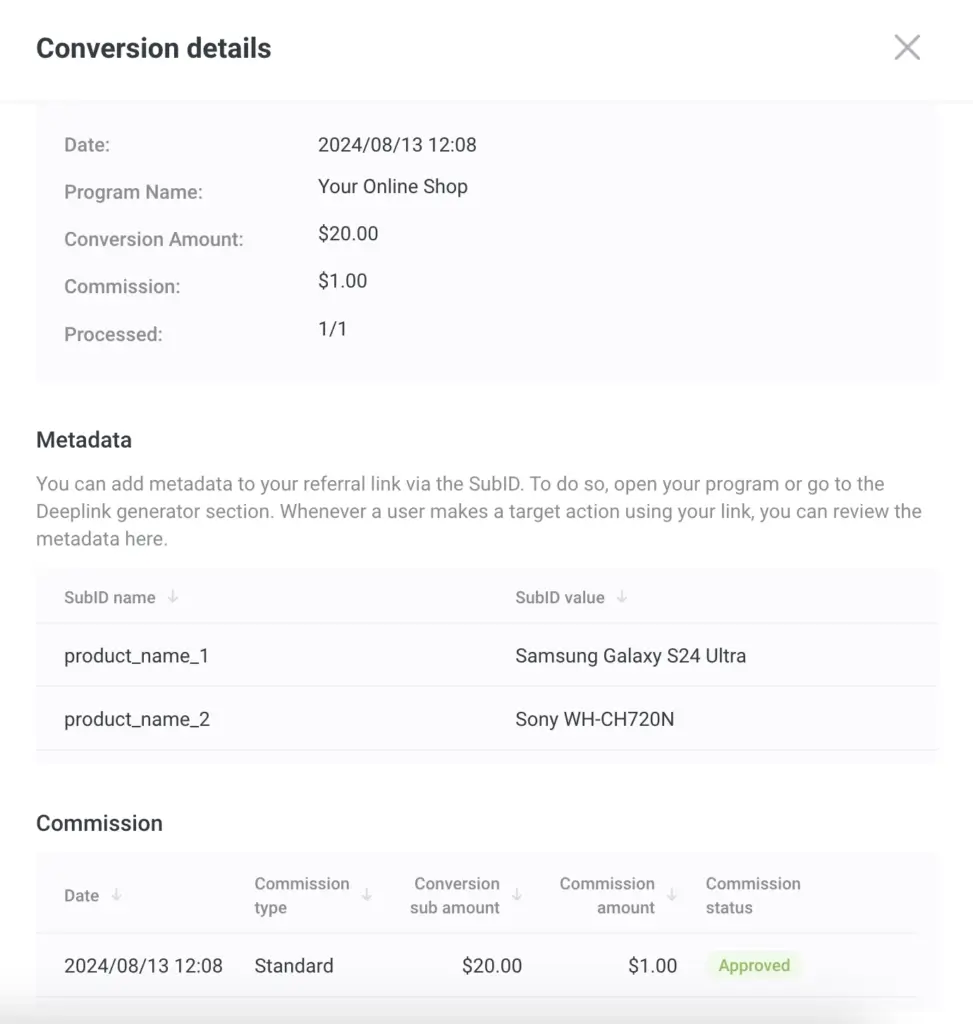 tapfiliate affiliate program