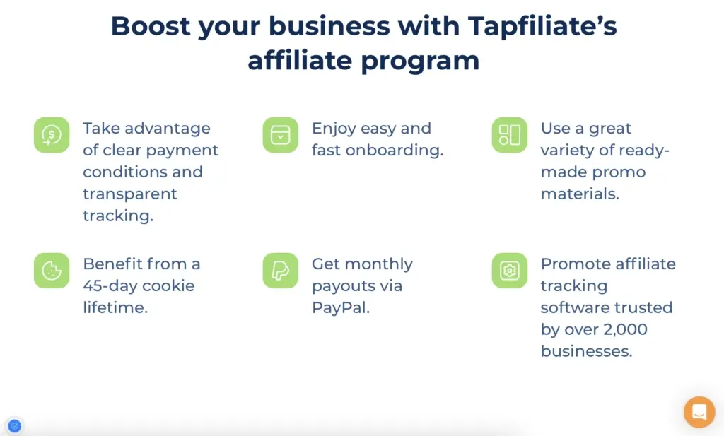 Tapfiliate affiliate program
