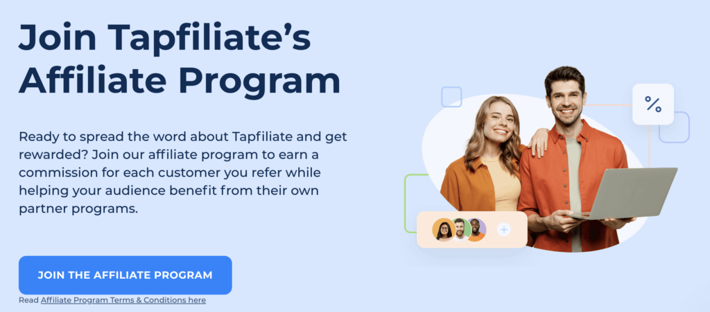 Affiliate program Tapfiliate